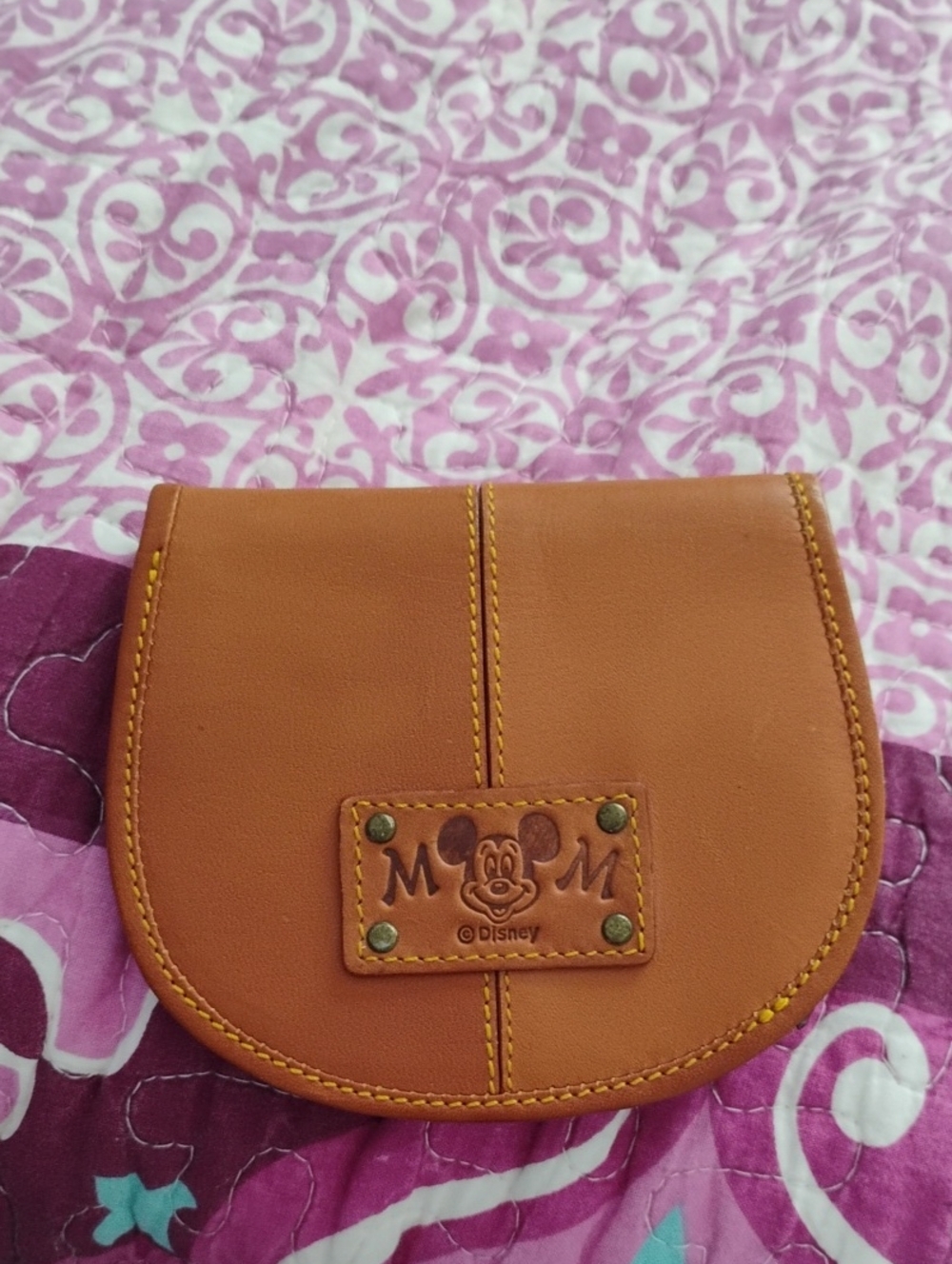 Vintage Disney Leather Wallet